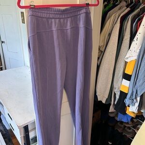 Purple brushed softstreme high rise jogger